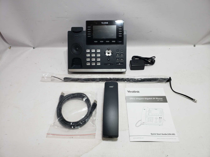Yealink SIP-T46S Ultra-elegant Gigabit IP Phone Open Box [