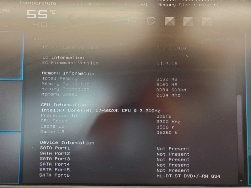 Dell Alienware Area 51 R2 Gaming PC i7-5820k 8GB DDR4 RAM GTX 970 4GB (