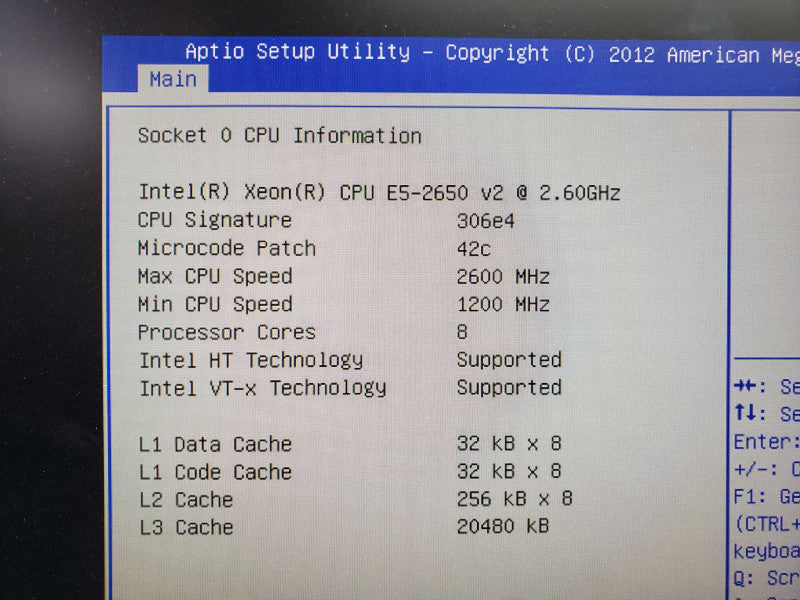 Sun Oracle X4-2 1U Xeon E5-2650 v2@2.6GHz 16GB DDR3 RAID SAS2008-IR No HDD [