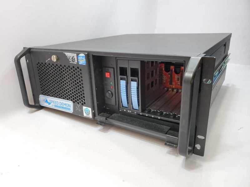 Custom PC Rackeable Core i7-3820 @ 3.6 GHz 16GB Ram 5x 3.5\\" No HDD *AS IS* (