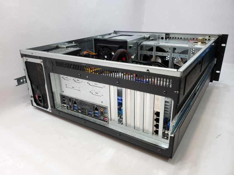 Custom PC Rackeable Core i7-3820 @ 3.6 GHz 16GB Ram 5x 3.5\\" No HDD *AS IS* (
