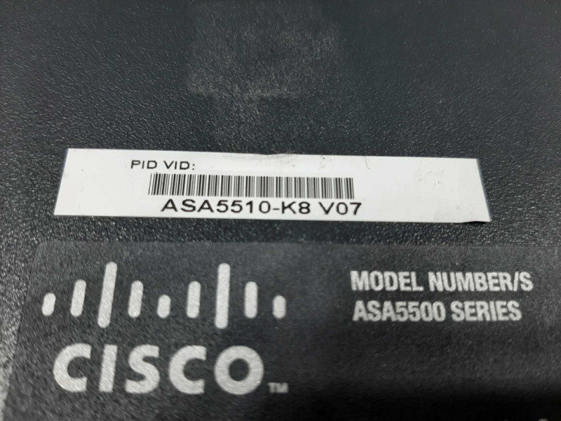 Cisco ASA5510 Adaptive security Appliance Security Plus license ~
