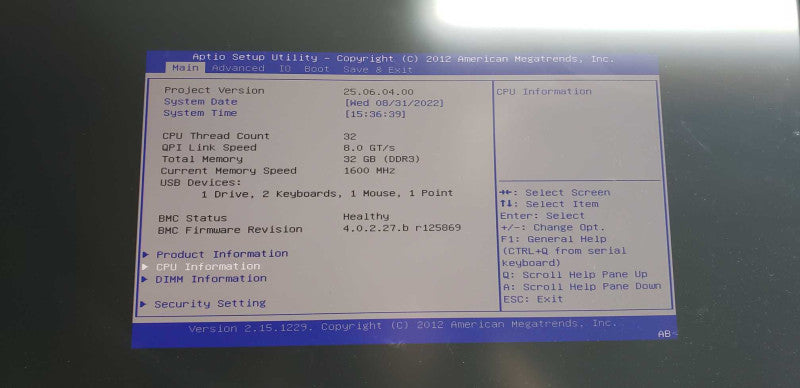 Sun oracle Server X4-2 2x Xeon E5-2650 V2 @ 2.60ghz / 32gb ram / SAS2008-IR  #