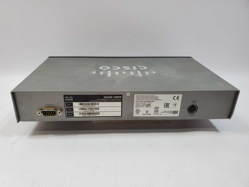 Cisco SG300-10MPP 10-Ports Gigabit PoE SFP *AS IS* (
