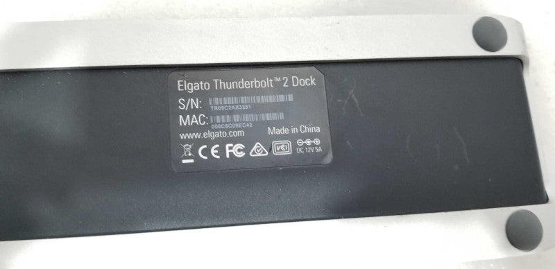 ELGATO THUNDERBOLT 2 DOCK DOCKING STATION - Dock Only=