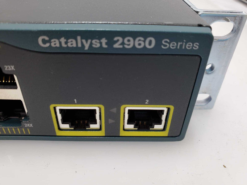 Cisco Catalyst 2960 Series WS-C2960-24TT-L 24-Port Ethernet Switch_Reset )