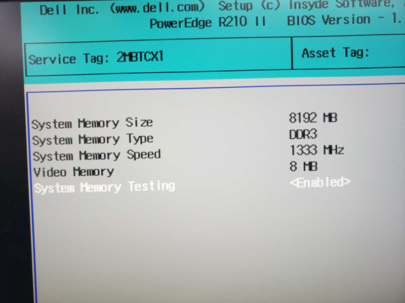 Dell R210 II Websense V5000 G2 Xeon E3-1240@3.3GHz 8GB DDR3 No HDD  [