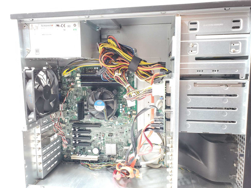 Custom PC i3-2120 3.30Ghz  8GB DDR3 No HDD 4x 3.5\\" HDD Caddies _