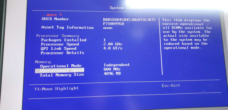 CISCO MCS7800 series server Xeon E5504 @ 2.00ghz / 4gb ram /  #