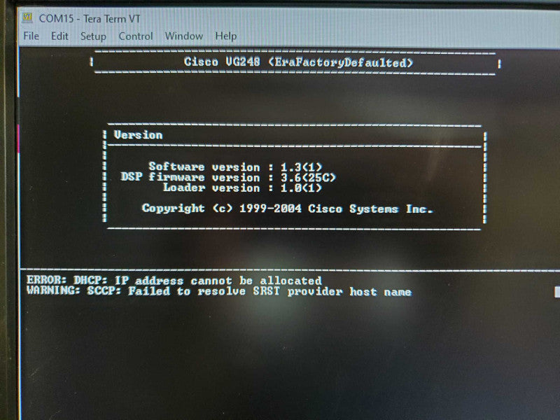 Cisco VG248 Series 48 Port Voice Over IP Analog Phone Gateway (