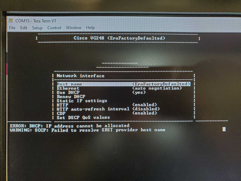 Cisco VG248 Series 48 Port Voice Over IP Analog Phone Gateway (