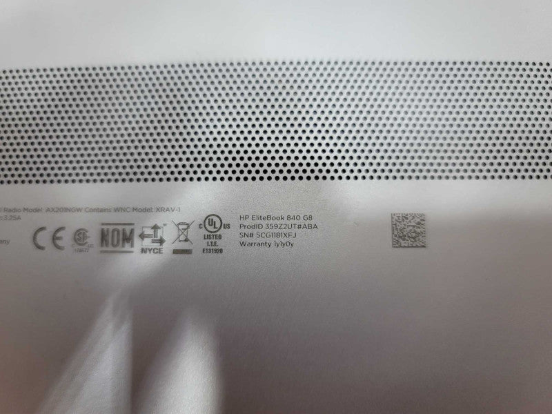 HP 840 G8 with i5-1135G7 CPU 16GB RAM & 512GB SSD Storage  -