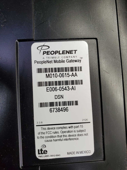 Trimble Peoplenet MS5 7\\" Display Touchscreen w/ 3x Cradle 3x Gateway 3x PSU )