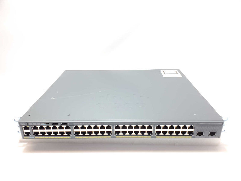 CISCO WS-C2960X-48FPD-L Catalyst 48 Port Gigabit POE Managed Switch _