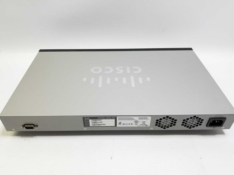 Cisco SF300-24P 24-Port 10/100 Managed Switch With POE, FACTORY RESET ~