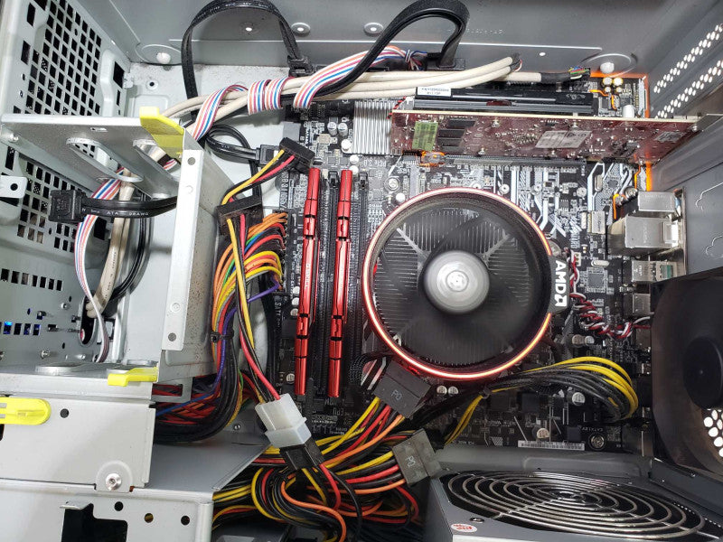 Custom PC Asus B350M-A Ryzen 7 2700@3.2GHz 8GB DDR4 FirePro No HDD [