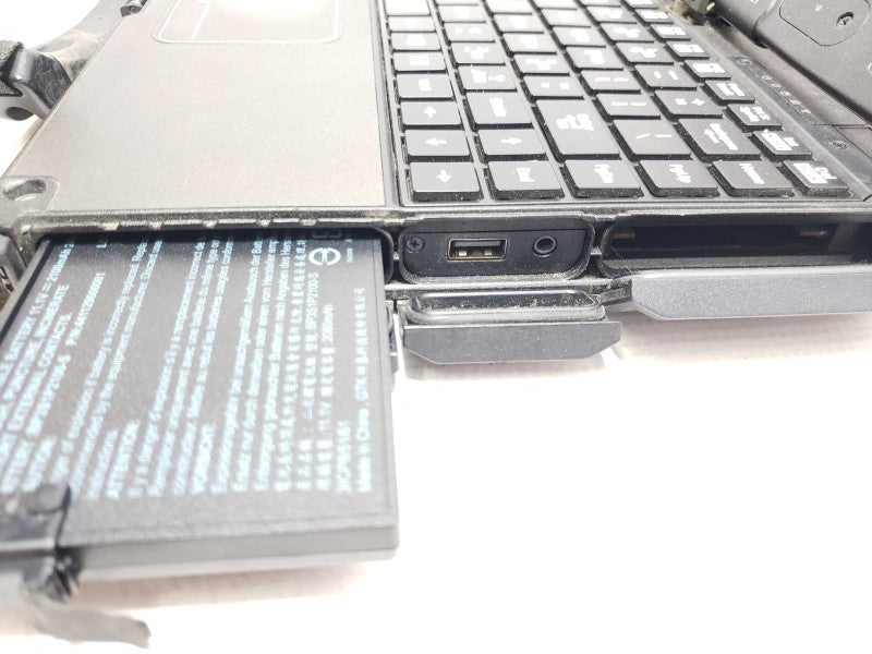 Getac V110 G2 Rugged Laptop i5-5200U 2.2GHz 8GB No HDD 2x Battery [