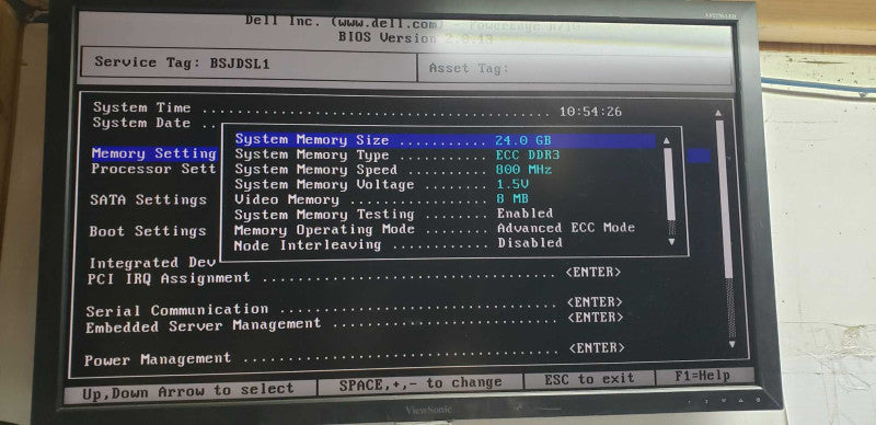 Dell Poweredge R710 2x Xeon X5550 @ 2.67ghz / 24gb ram / 0T954J Ctrl #