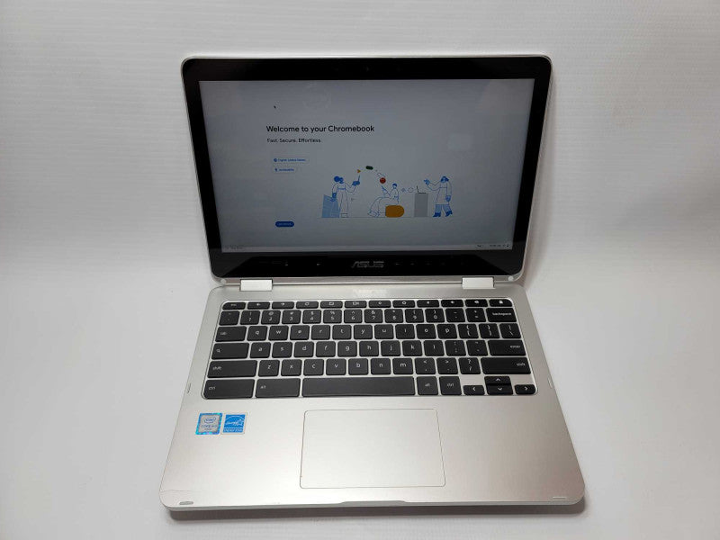 TouchScreen ASUS C302C Chromebook with m3 CPU 64GB Storage  -