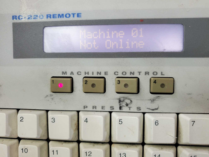 360 SYSTEMS RC-220 DIGICART II REMOTE CONTROLLER AS-IS )