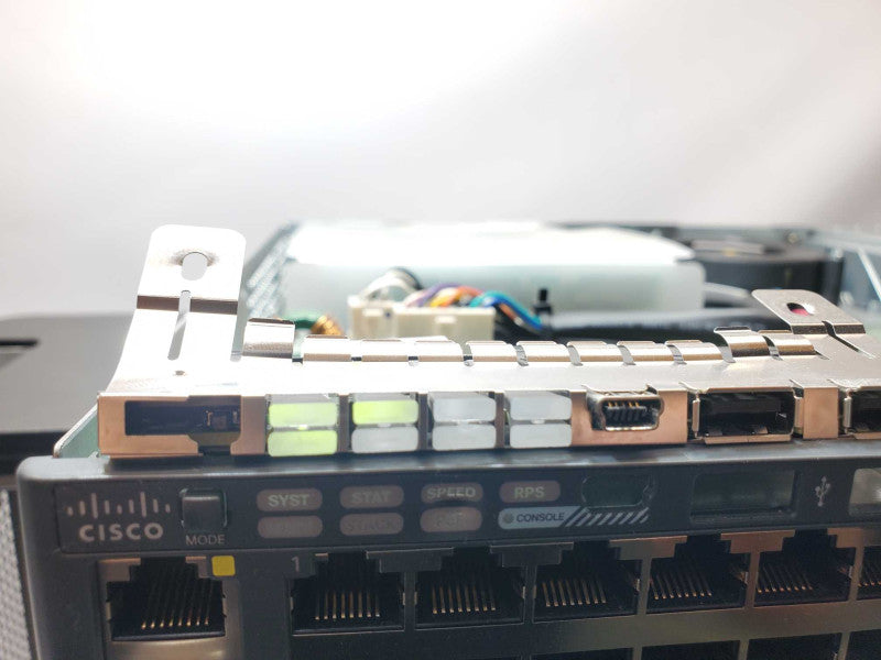CISCO WS-C2960X-48FPD-L Catalyst 48 Port Gigabit POE Managed Switch, Read _