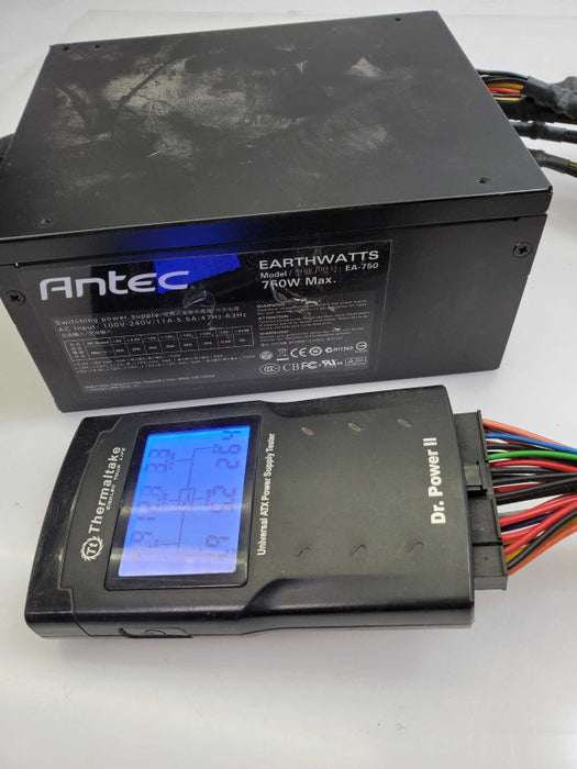 ANTEC EA-750 SWITCHING POWER SUPPLY AC INPUT 100V-240V 11A-5.5A )