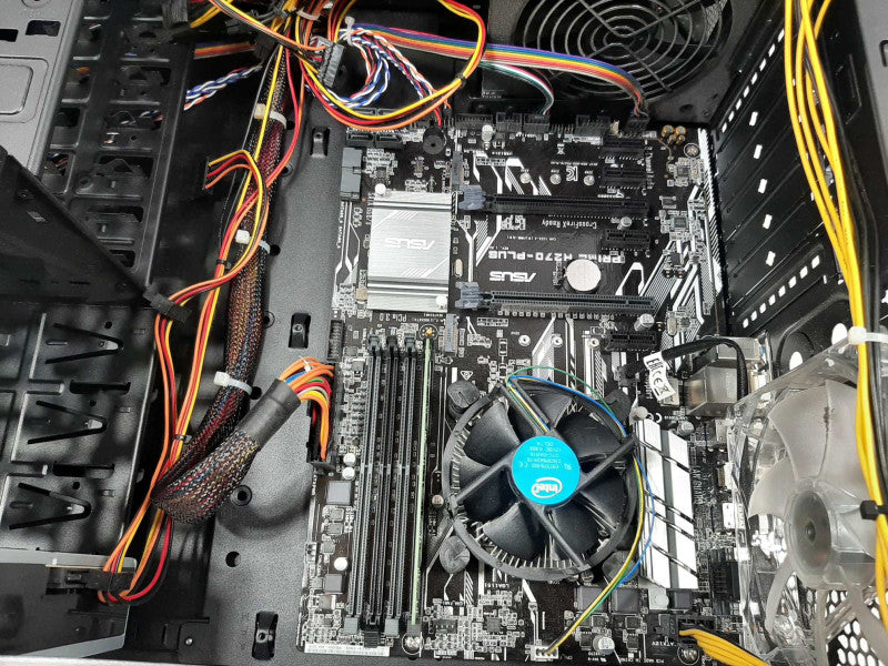 Black Box Desktop Asus Prime H270-Plus, i5-7500 3.4GHz/4GB, NO HDDs ~