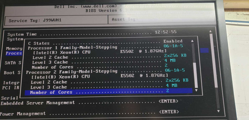 Dell Poweredge R710 2x Xeon E5502 @ 1.87ghz / 28gb ram / 0T954J Ctrl #