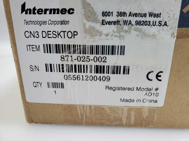Intermec AD10 Dock for CN3 Series Scanners New open-box )