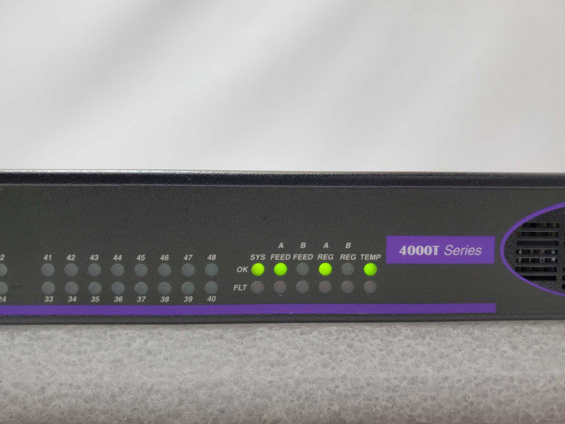MRV LX-4048T-001AC 48 PORT Remote Manager console server, 1x PSU _