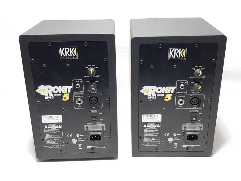 KRK Rokit 5 RPG2 G2 Pair Studio Monitor Speakers +