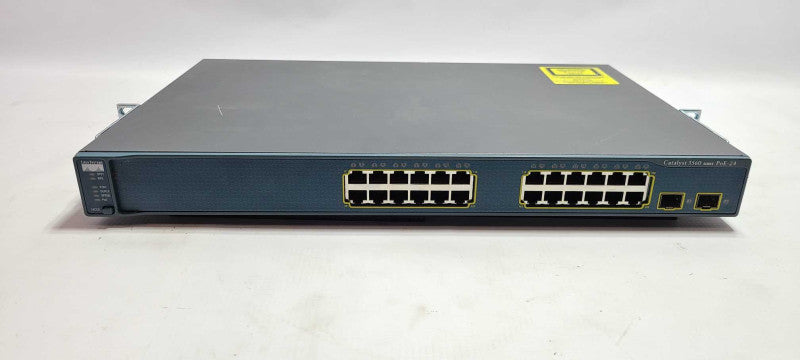 Cisco Catalyst 3560 Series PoE WS-C3560-24PS-S V05 24 Port Ethernet Switch $