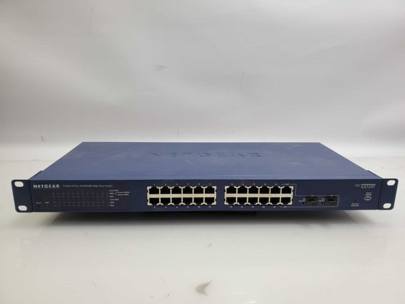 NETGEAR GS724TS ProSafe 24-Port 10/100/1000 Smart Switch )