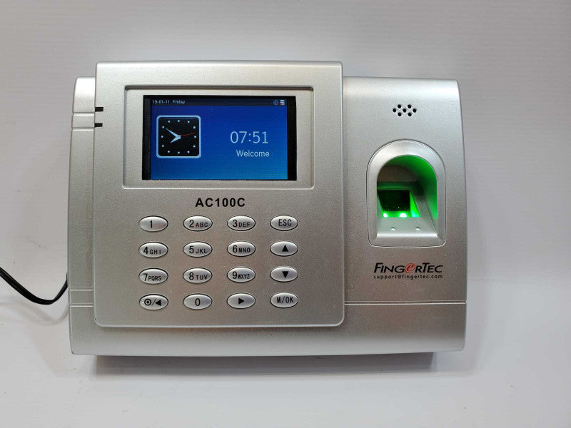 Fingertec AC100C Multimedia Color Fingerprint Series Time Clock (