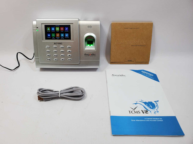 Fingertec AC100C Multimedia Color Fingerprint Series Time Clock (