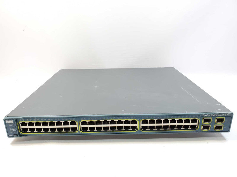 Cisco WS-C3560G-48PS-S 48 Port PoE 3560G Gigabit Switch -WS-C3560G-48PS-S V06 (