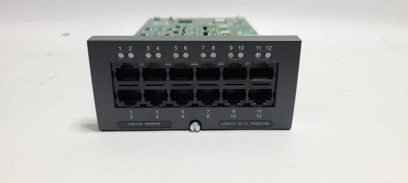 Avaya IP Office 500 TCM-8 Nortel Base Card 8Port 700500758 W/ATM4V2 700503164 Trunk Card $