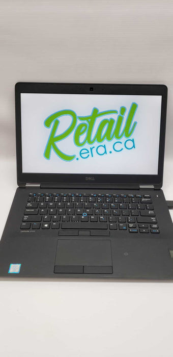 Dell latitude E7470 I7-6600u @ 2.60ghz / 8gb ram / 256gb NvME HDD