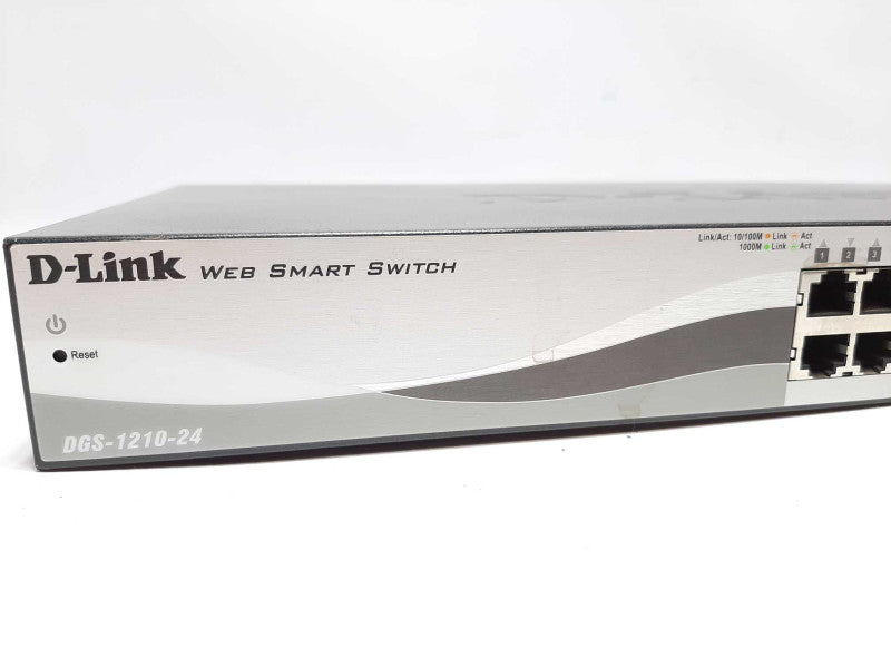 D-Link DGS-1210-24 24-Port Gigabit Ethernet Web Smart Switch +