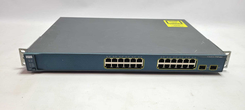 Cisco Catalyst 3560 24-Port 10/100 PoE Network Switch WS-C3560-24PS-E $
