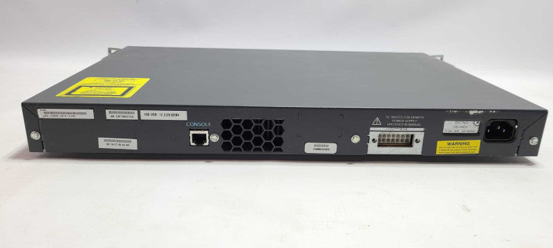 Cisco Catalyst 3560 24-Port 10/100 PoE Network Switch WS-C3560-24PS-E $