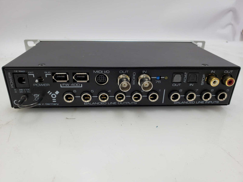 RME FIREFACE 400 36-Channel 24-Bit/192kHz Bus Powered Firewire Audio Interface )