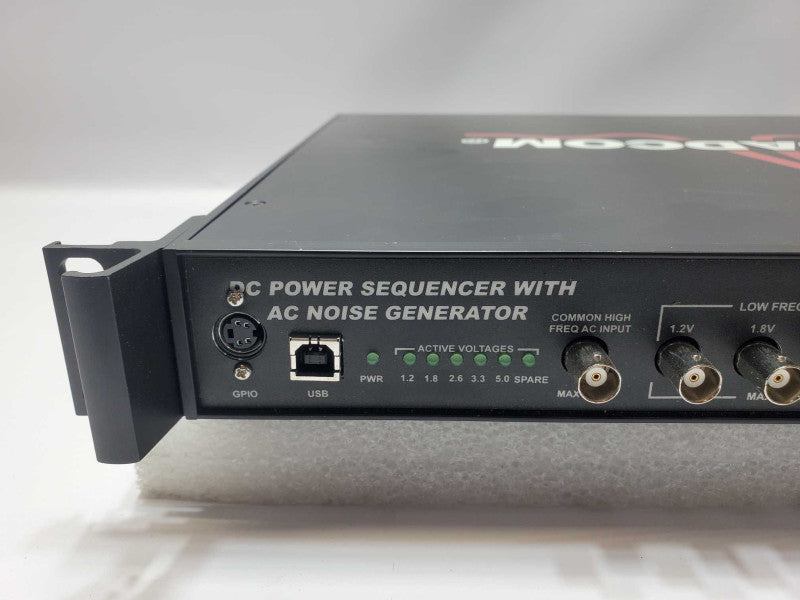Broadcom DC Power Sequencer with AC noise Generator  Spare V IN, AS-IS _