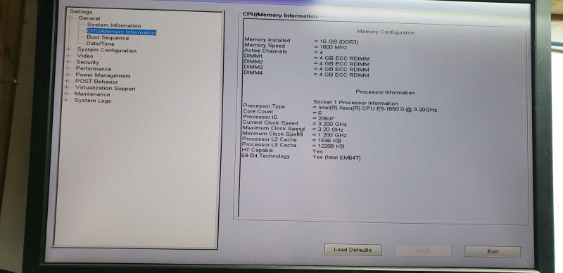 Dell precision T3600 Xeon E5-1650 @ 3.20ghz / 16gb ram / FirePro V7900 GPU #