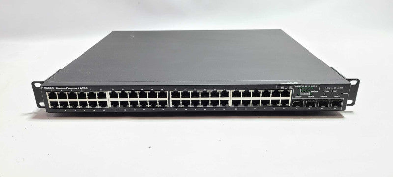 Dell 6248 PowerConnect 48-Port + 4-SFP Gigabit Ethernet Switch$