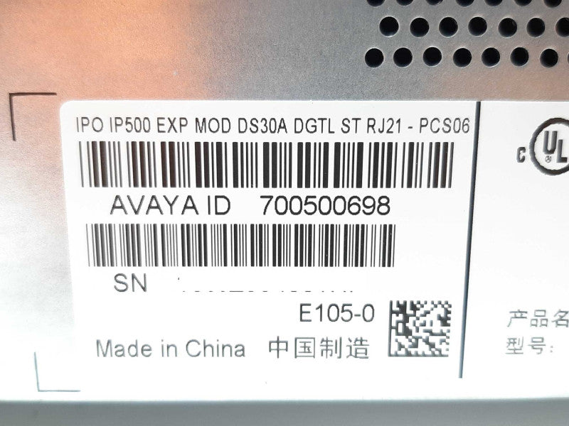 Avaya IP Office 500 Digital Station IPO IP500 EXP MOD DS30A 700500698 +