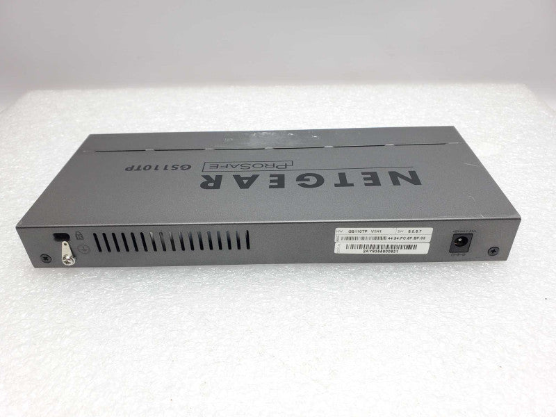 Netgear Prosafe 8 port Gigabit smart switch with POE and Fiber Uplink GS110TP _