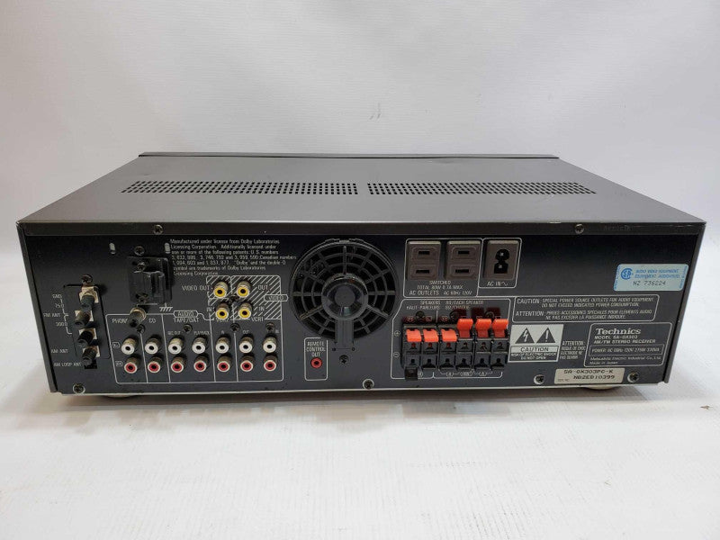 TECHNICS SA-GX303 SURROUND SOUND RECEIVER (