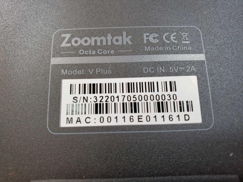 Zoomtak V plus Octa-Core Satellite Receiver (