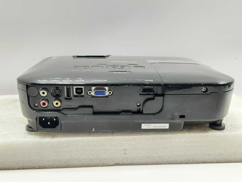 Epson EX5210 (H429A) XGA 3LCD Projector, No Remote, Lamp Runtime 116Hrs ~